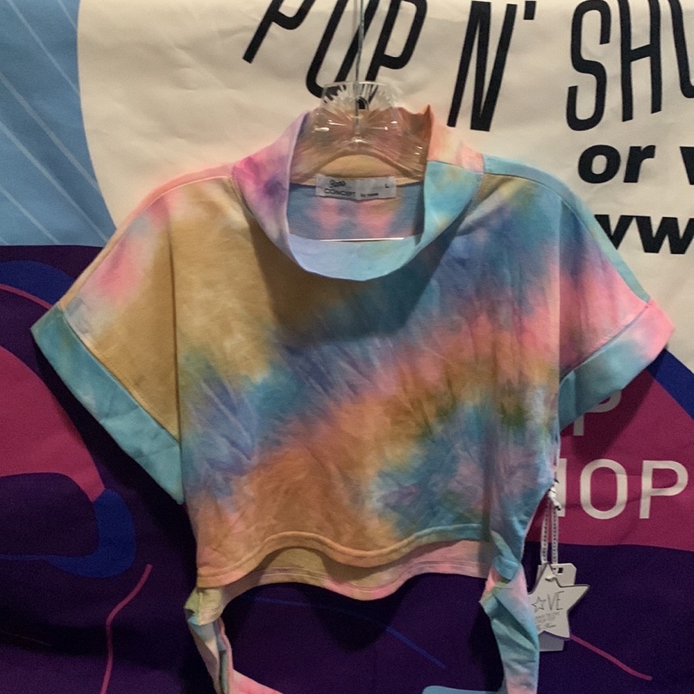 Yummy Tie Dye Crop Top
